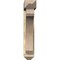 Ekena Millwork Legacy Arts and Crafts Rough Sawn Bracket w/ Offset Brace, Douglas Fir, 6"W x 28"D x 32"H BKT0604X28X32LEC03RDF - alternate 2